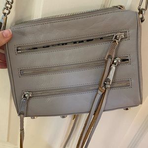 Rebecca Minkoff gray purse